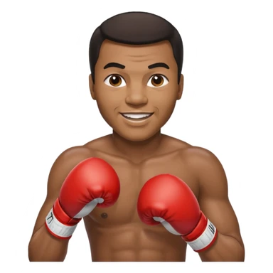 Mohammed Ali boxer  sticker