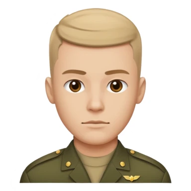 Não falei chapéu militar, e sim corte de cabelo sticker