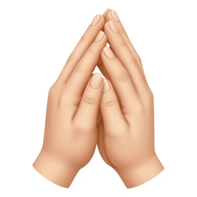 Mains jointes sticker