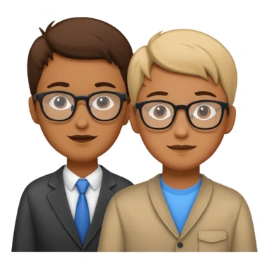 una persona dando asesoria a un estudiante sticker