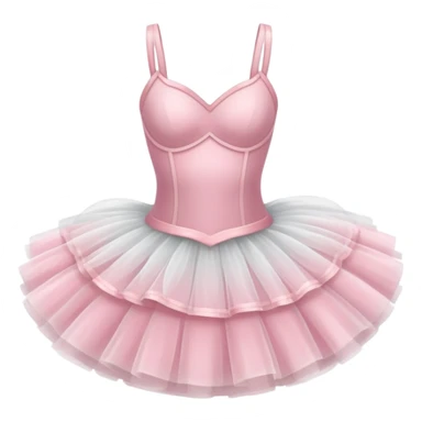 white fluffy ballerina tutu sticker