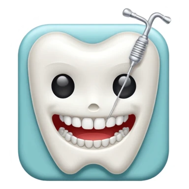pack of dental thread  sticker