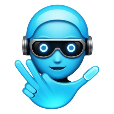 Neon cyberpunk style emoji, glowing terminal cursor with electric effects, futuristic hacker aesthetic sticker