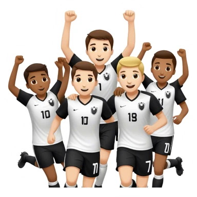 Newcastle United winning  sticker