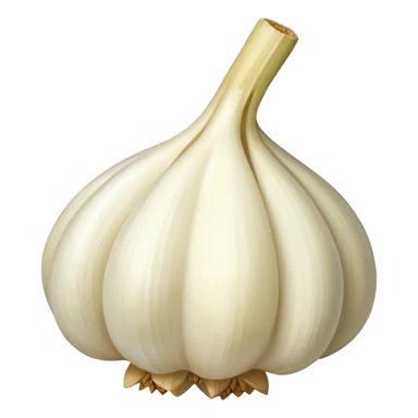 a clove of garlic sticker