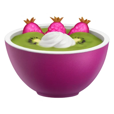pitaya smoothie bowl sticker