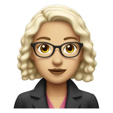 White Independent smart woman with rich style who swims and is a tutor with amazing grades that is obsessed with aritzia sticker