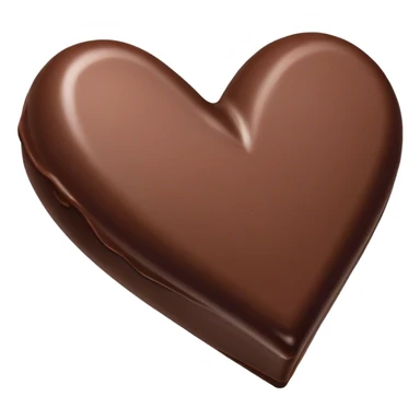 one heart shaped chocolate truffle sticker