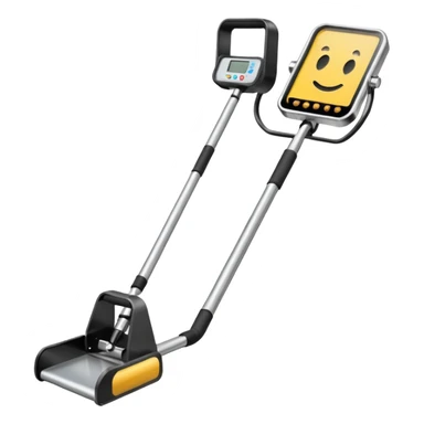 security mall metal detector  sticker