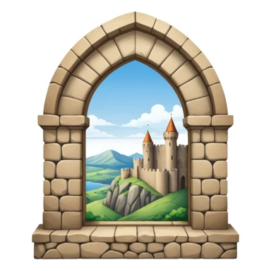 castle window sticker