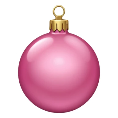 pink christmas ornament imperial style  sticker