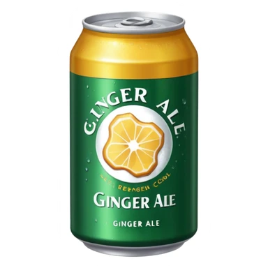 ginger ale can sticker