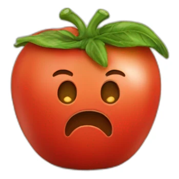 Tomatoes in a pot sticker