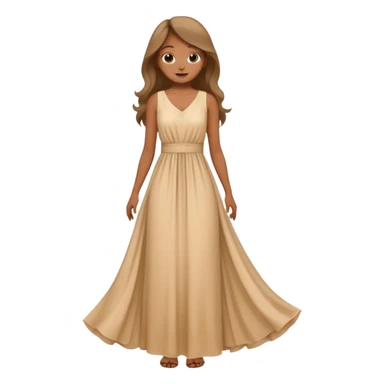 Real star face with a full body 👗 sticker