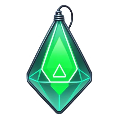 neon cyberpank plumbob sticker