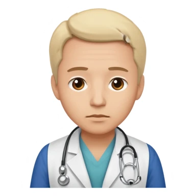 Medicine , doctor rubio, triste sticker