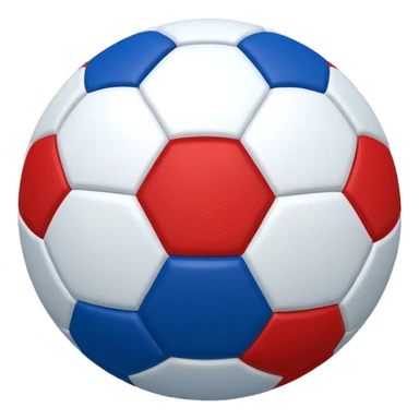 football ball blue (#00A3E0) and red (#F9423A) sticker