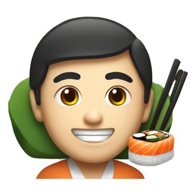 Sushi thaime restaurant sticker