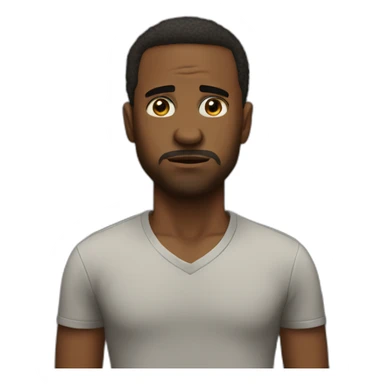 realistic disappointment sticker