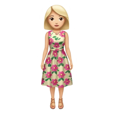 ligth woman housewife clothes full body  sticker