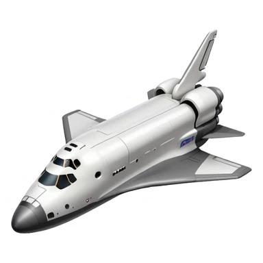 nasa shuttle sticker