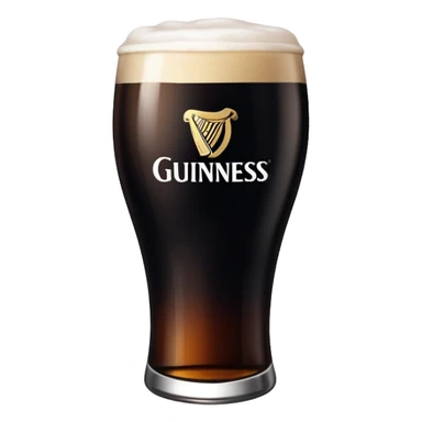 Pint of Guinness sticker