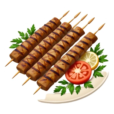 Turkish kebab sticker