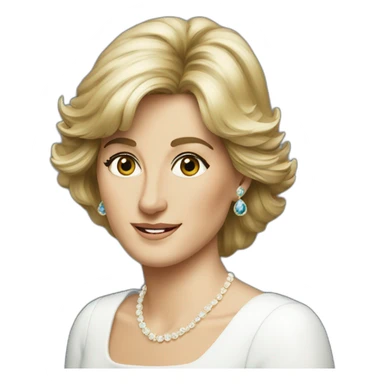Lady diana sticker