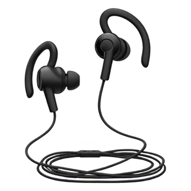 old wired earphones sticker