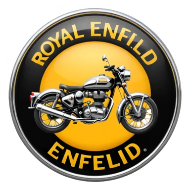 Royal Enfield logo sticker