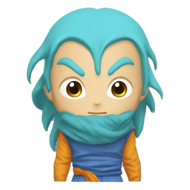 krilin DRAGON BALL sticker
