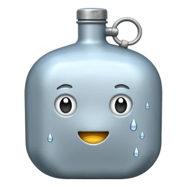 Camp Essentials, canteen,negative:character. sticker