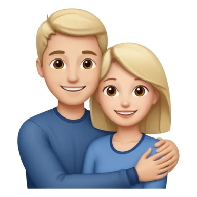 flirty couples sticker