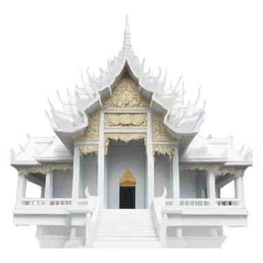 Wat Rong Khun White temple sticker