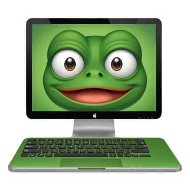 pepe the frog computer content face sticker