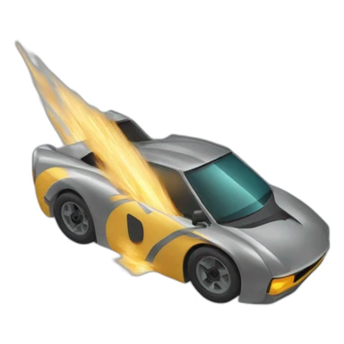 fast speed boomearng in x shape sticker