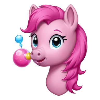 My little pony puffs gum sticker