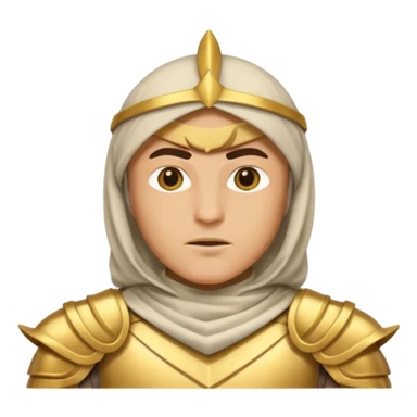 Emoji Sheik armado sticker