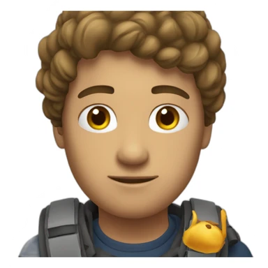 tatou sur une fusée sticker