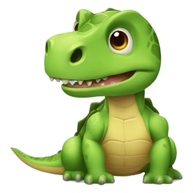 Dinosaure / tortue sticker