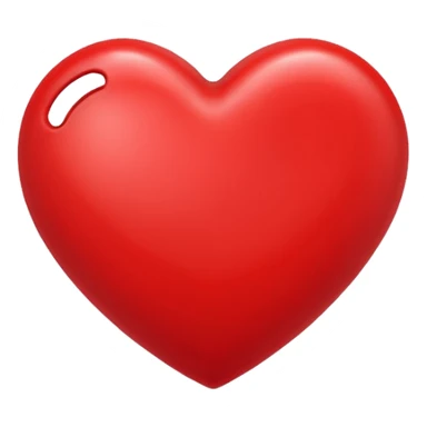 A red heart with the letter "J" in it sticker