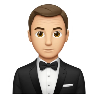 James bond sticker
