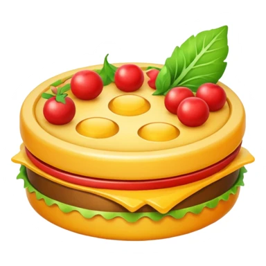 The name of the project is what to eat now. Draw an emoji that matches it sticker