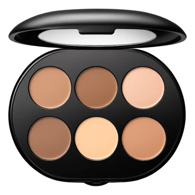 NYX Professional Makeup 3 Steps to Sculpt Face Sculpting Palette(circle form,sculpture, highlighter,powder) sticker