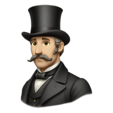 Victorian era london city sticker