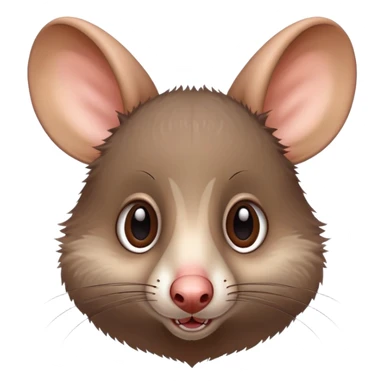 Possum on elliptical  sticker