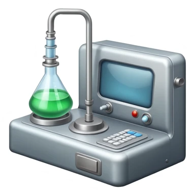 Secretive big lab in a deserted place sticker