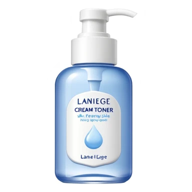 laneige cream skin toner sticker