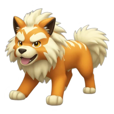Arcanine sticker