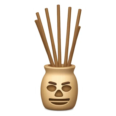 Aroma Diffusor with wood sticks  sticker
